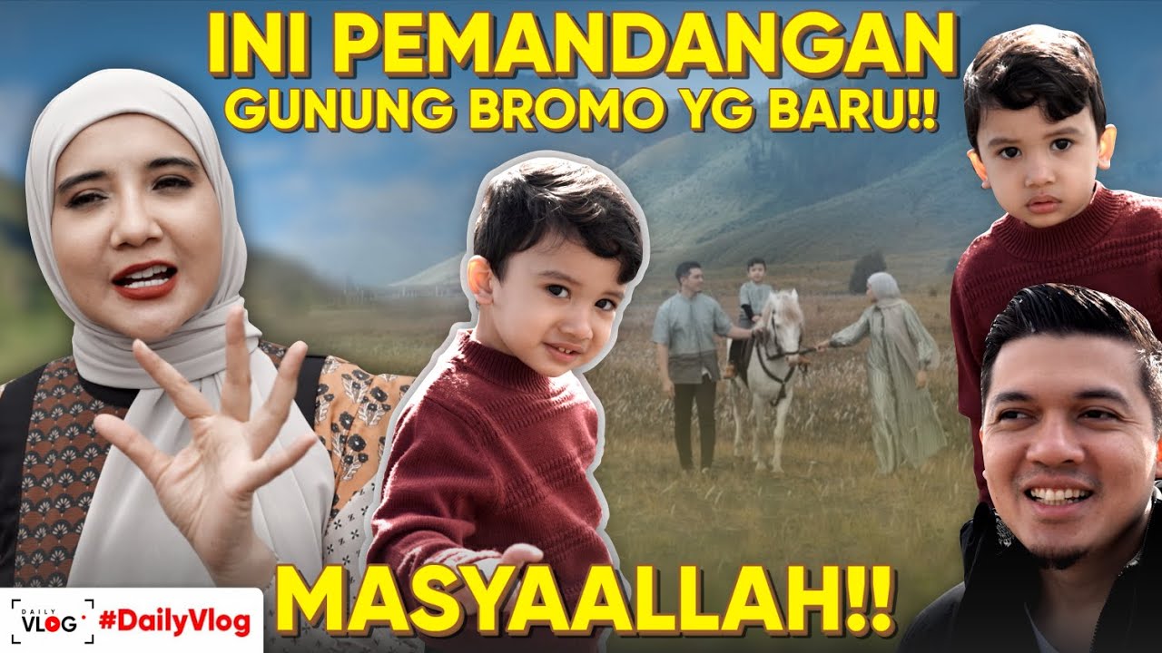 KIA IRWAN UKKA KAGET LIAT PEMANDANGAN BROMO YG BARU!!