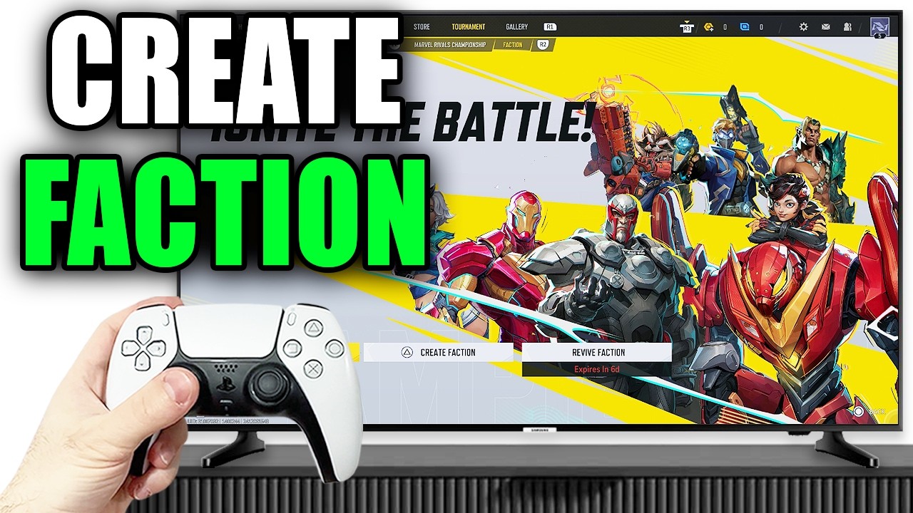 How To Create A Faction In Marvel Rivals - Easy Guide