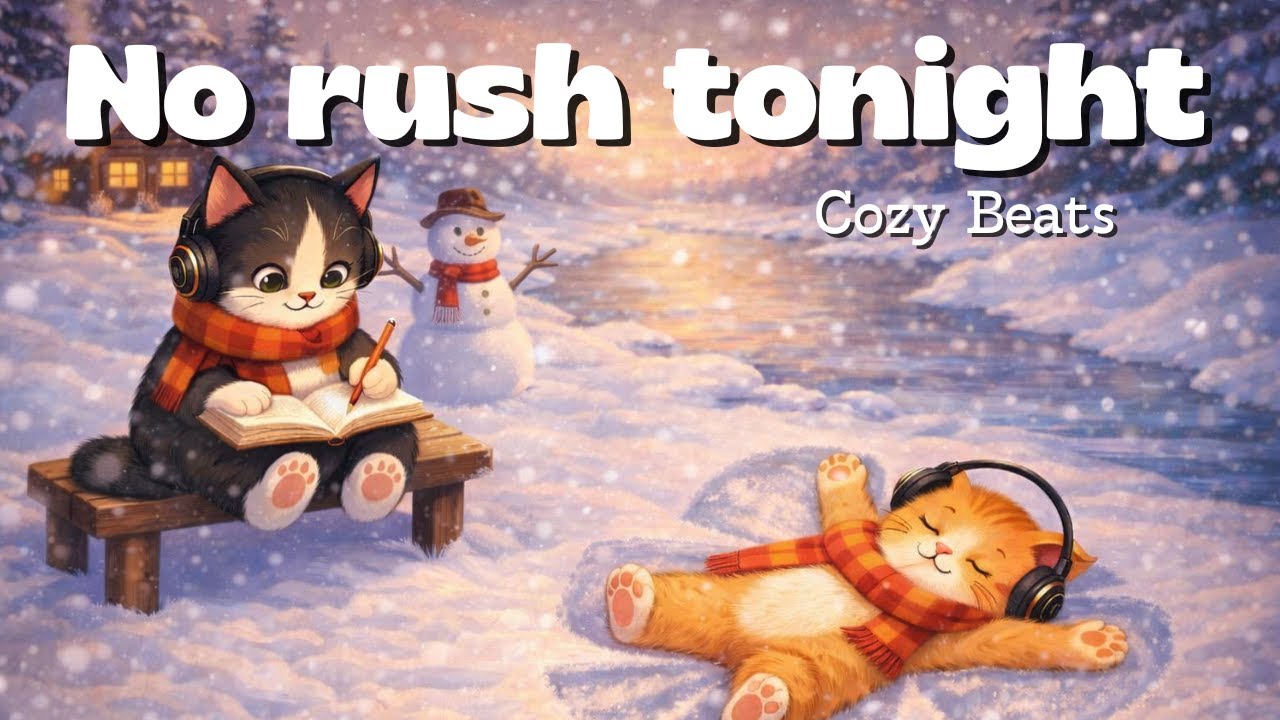 No rush tonight 🍂 Cozy lo-fi jazz for gratitude, focus, and new beginnings ✨ Happy New Year ✨
