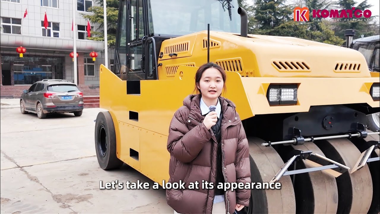 Exploring the LUTONG LTP1016H Pneumatic Tire Road Roller