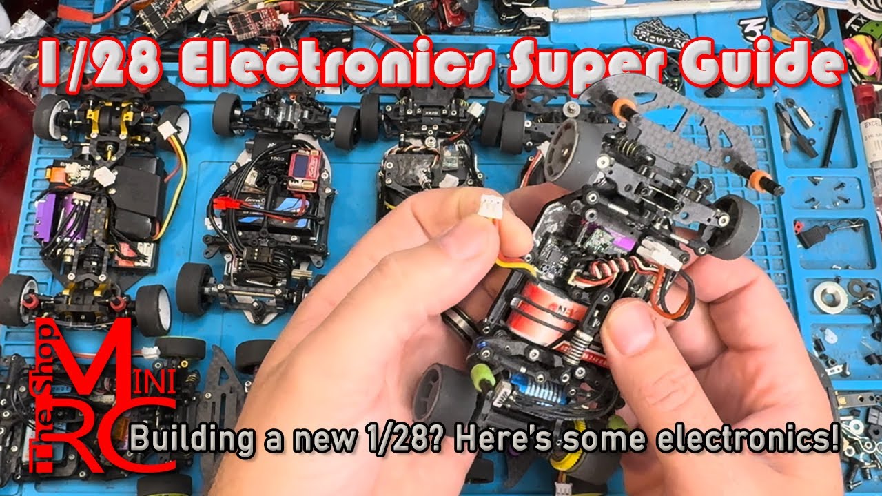 Best Electronics for 1/28 On-Road RC Cars – RC28R, XBOne, RX28, Atomic, GL, Nexx & More!