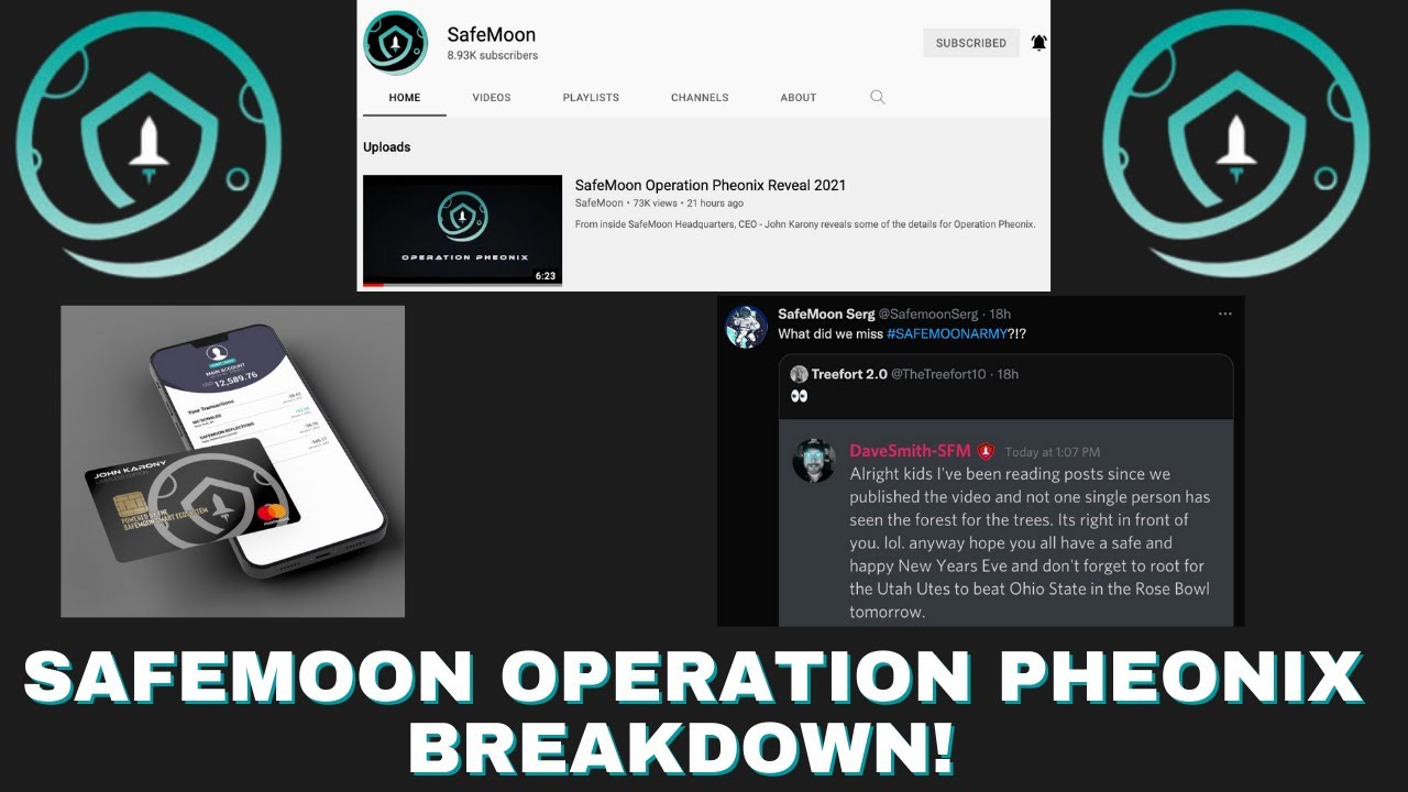 ОБЪЯСНЕНИЕ ОПЕРАЦИИ &laquo;ФЕОНИКС&raquo; ОТ SAFEMOON! 2022 ГОД БУДЕТ ГРАНДИОЗНЫМ!