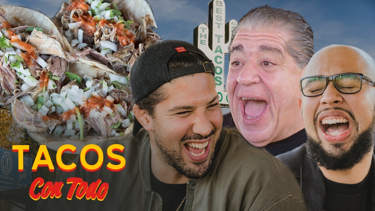 Joey Diaz Talks Getting Heckled While Eating Tacos with Brendan Schaub | Tacos Con Todo
