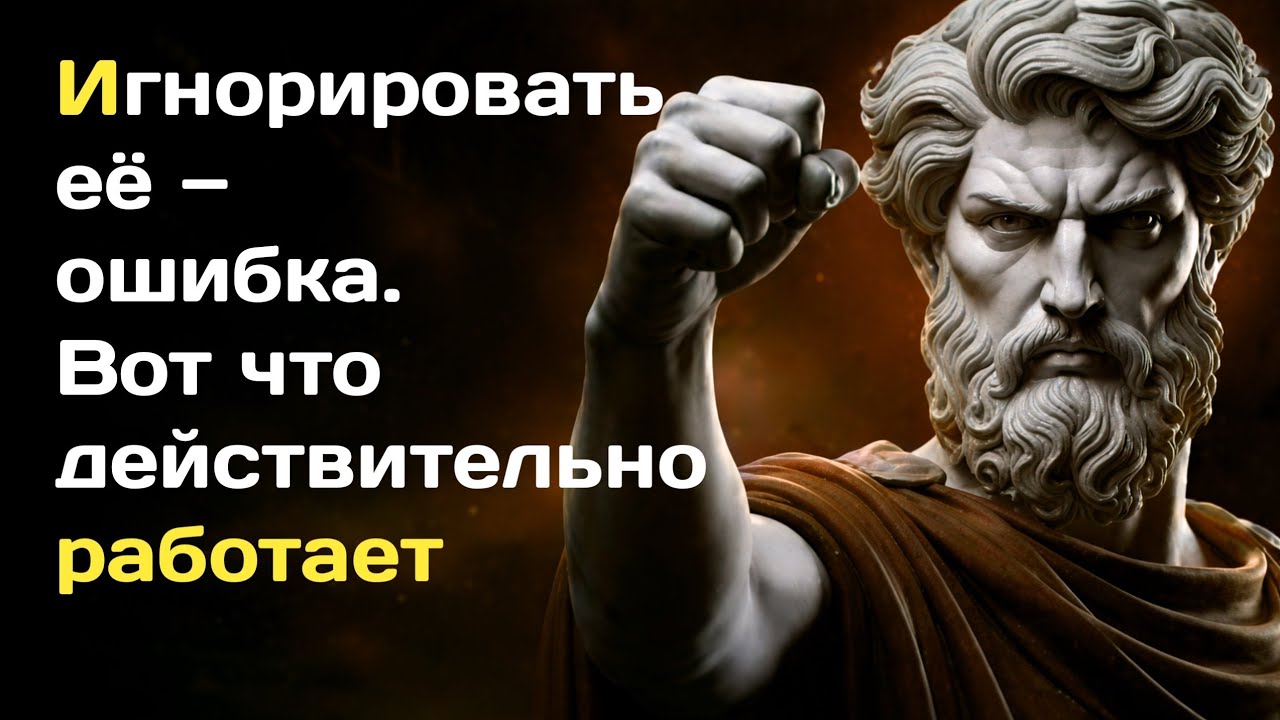 Почему игнорирование даёт ОБРАТНЫЙ ЭФФЕКТ (Сделай ЭТО вместо этого) | Стоический совет по отношениям