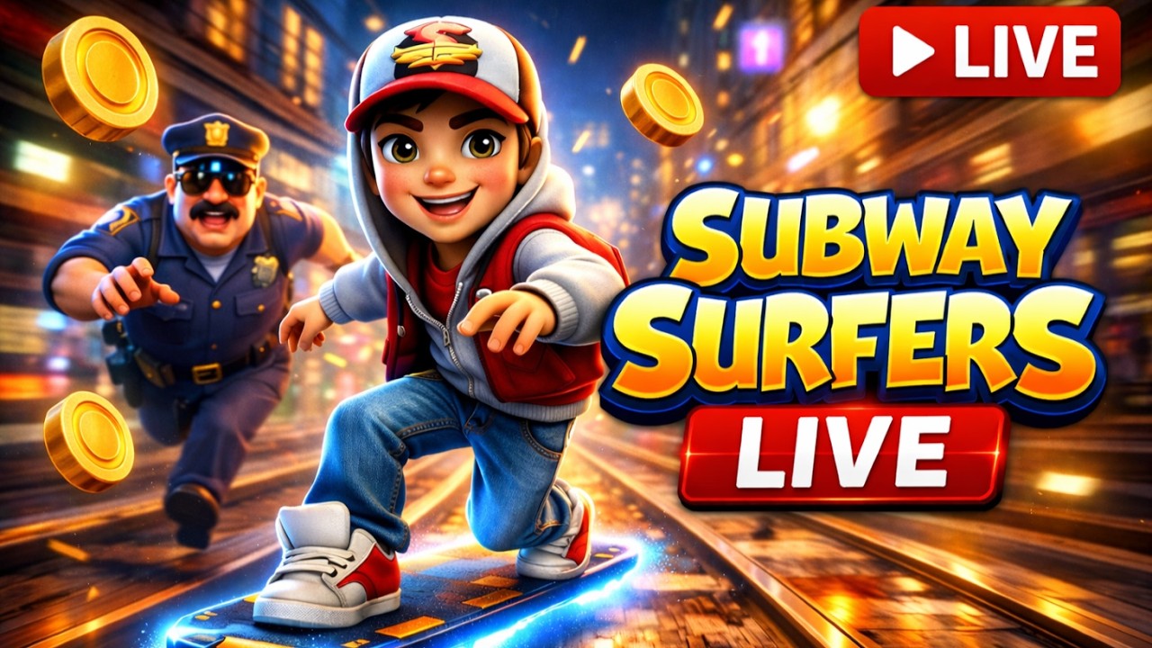 🔴 Subway Surfers LIVE: Beating My 50M High Score! 🏃‍♂️💨 #livestream  #gaming #subwaysurfers