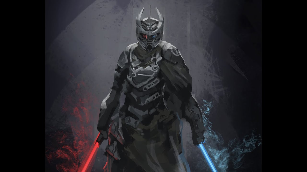 Speed painting : Starwars Jedi Redesign