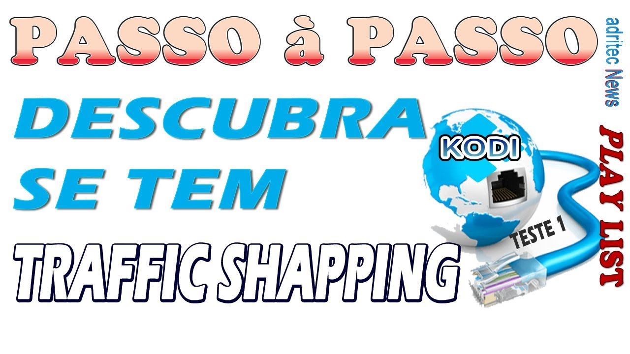 COMO SABER SE MINHA INTERNET TEM TRAFFIC SHAPPING - TESTE 1