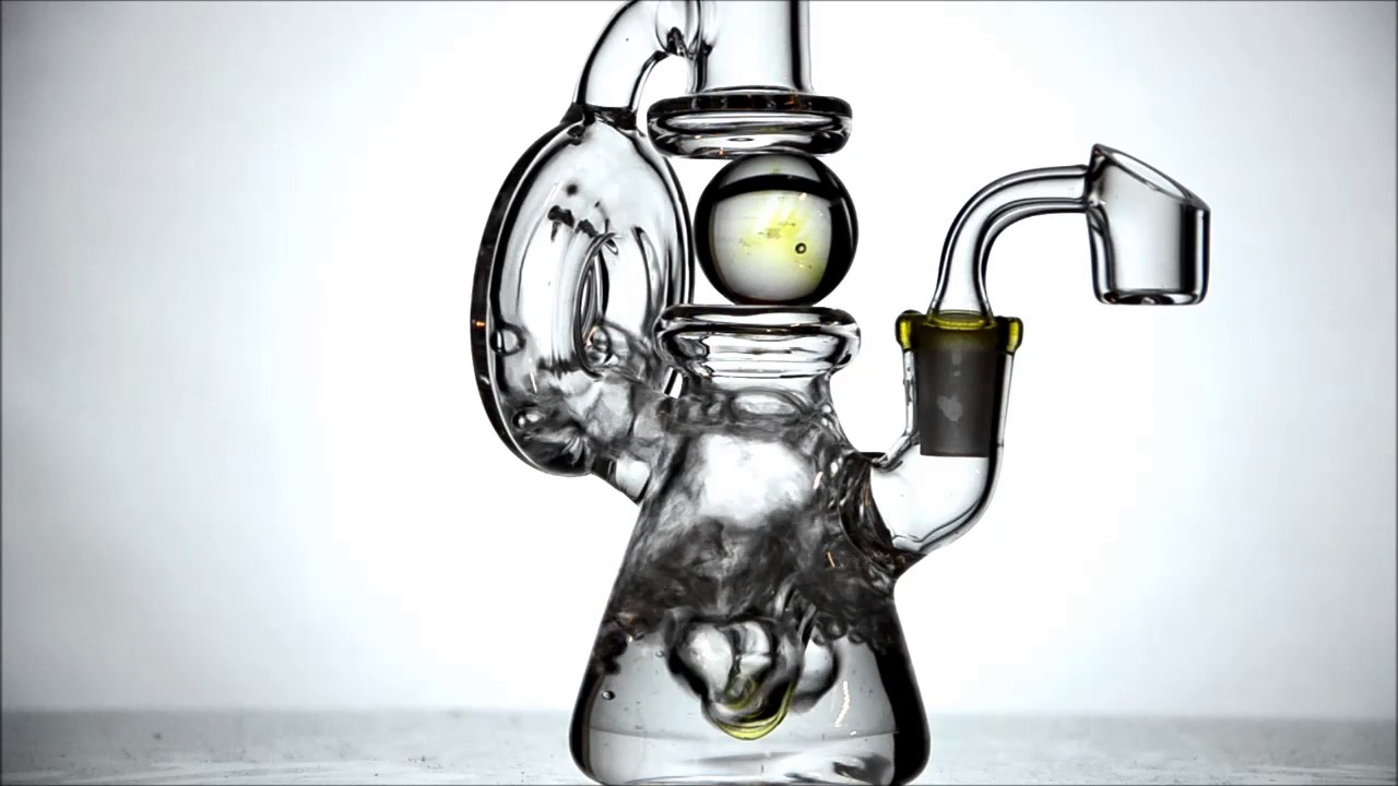 Illuminati Orbitter Dab Rig by Swerve Glass