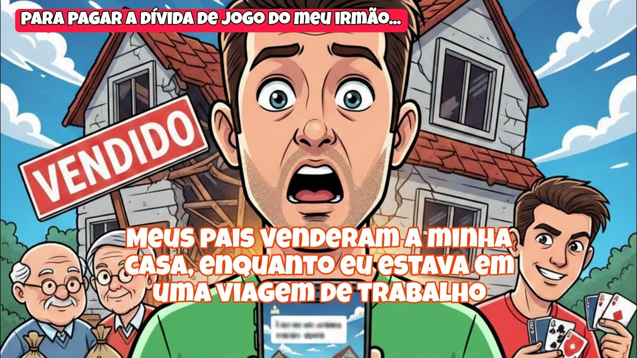 Meus pais venderam a minha casa, enquanto eu estava em uma viagem de trabalho...