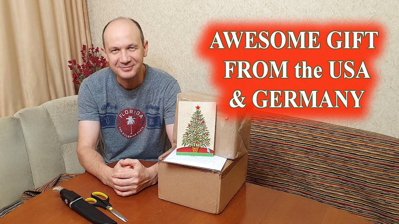 Open Gifts from the USA and Germany on Different Russia channel 2021