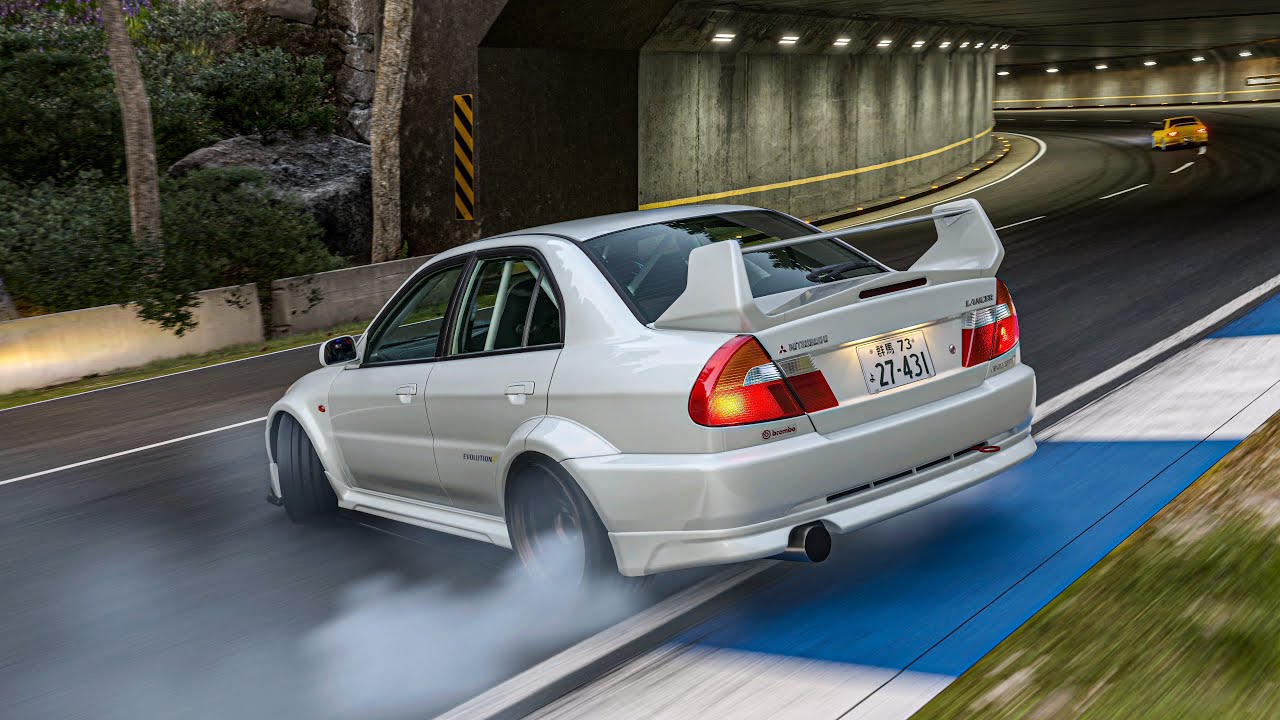 Lancer Evolution V AWD Drift Build | Gran Turismo 7 [PS5 4K]