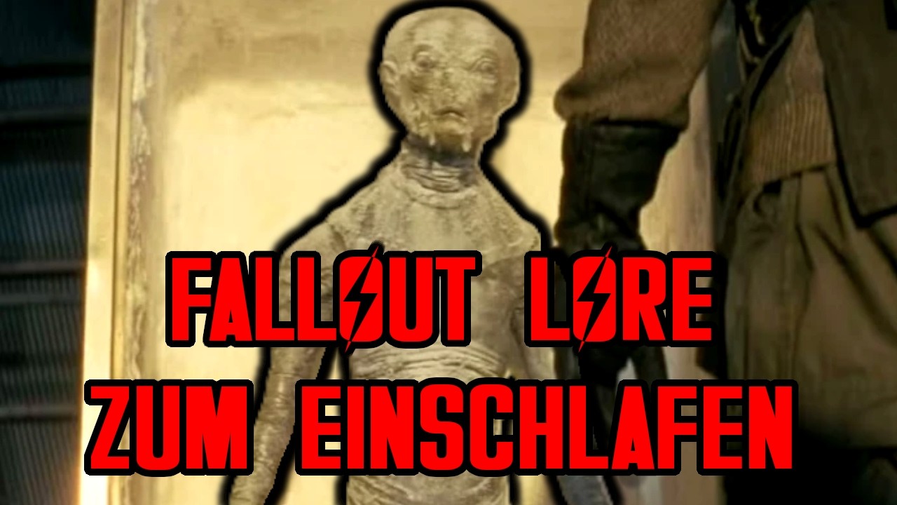 Fast 1 Stunde Fallout Lore zum einschlafen - Aliens im Fallout Universum - LoreCore Stories