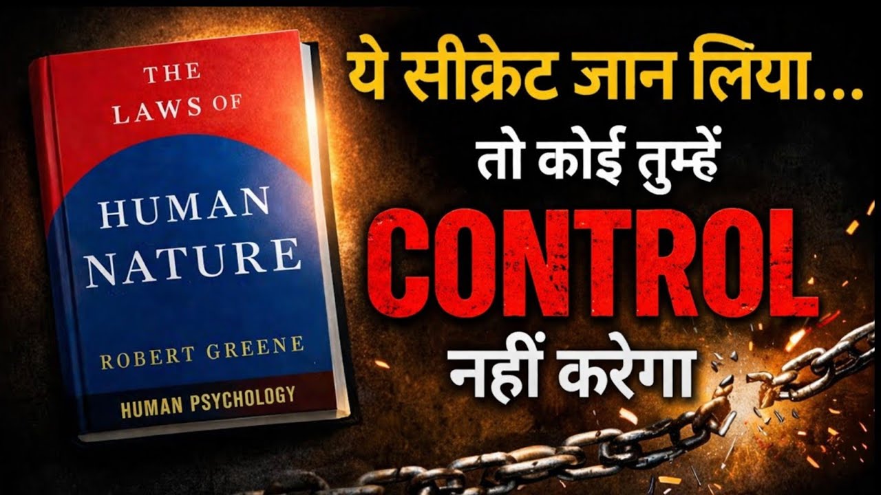 Control Anyone, Before They Control You | The Laws Human Nature by Robert Greene | Hindi Audiobook |