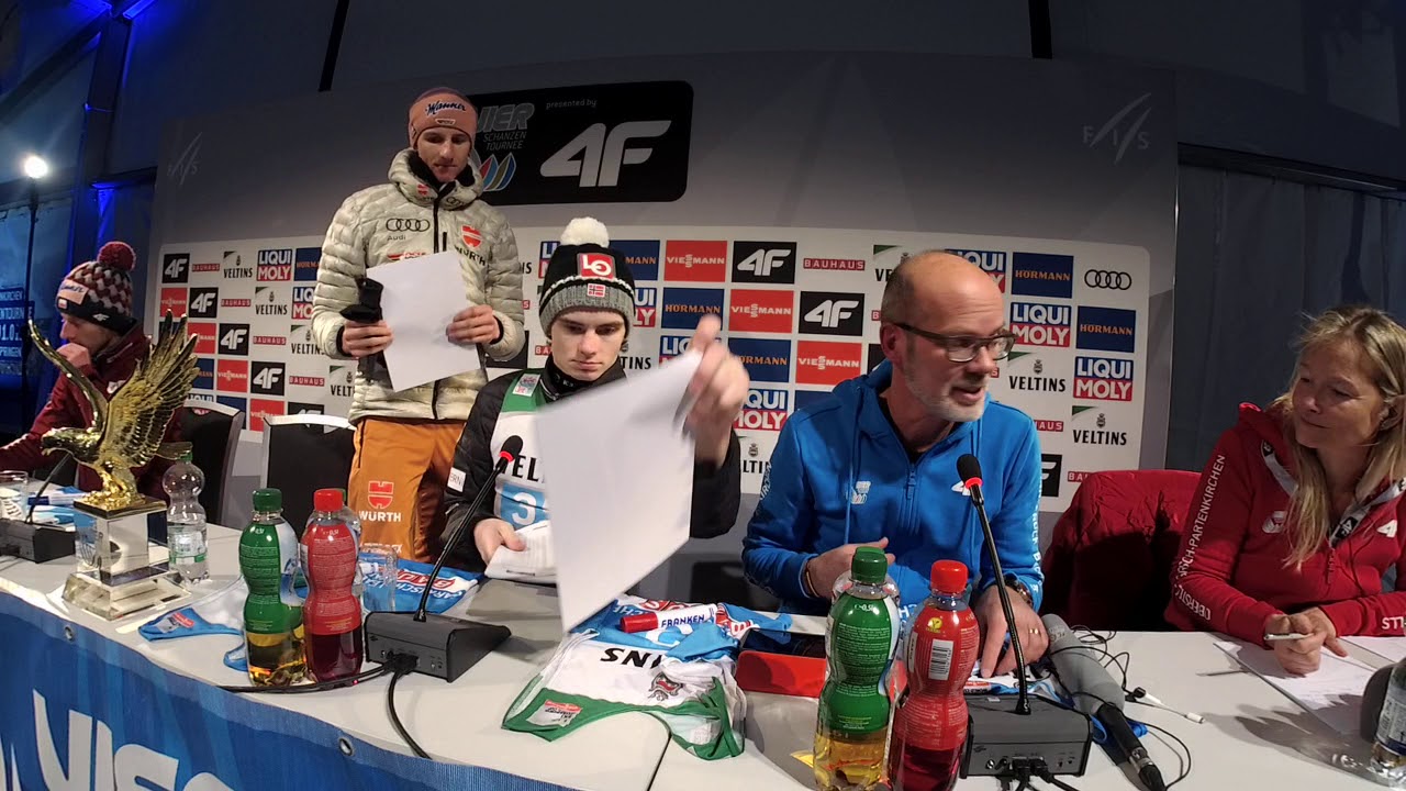 Press Conference after Garmisch-Partenkirchen New Year's Ski Jumping Competition Four Hills 2019/20