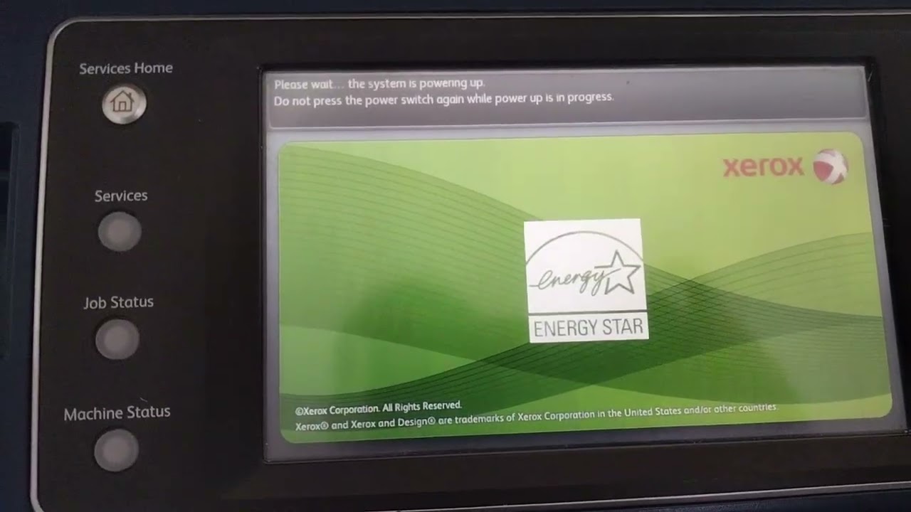Xerox WorkCentre 7855 - Immediate Overwrite Failed