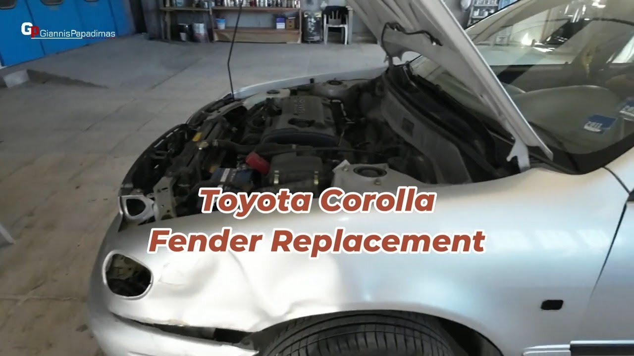 Toyota Corolla 1995–2002  Fender Replacement