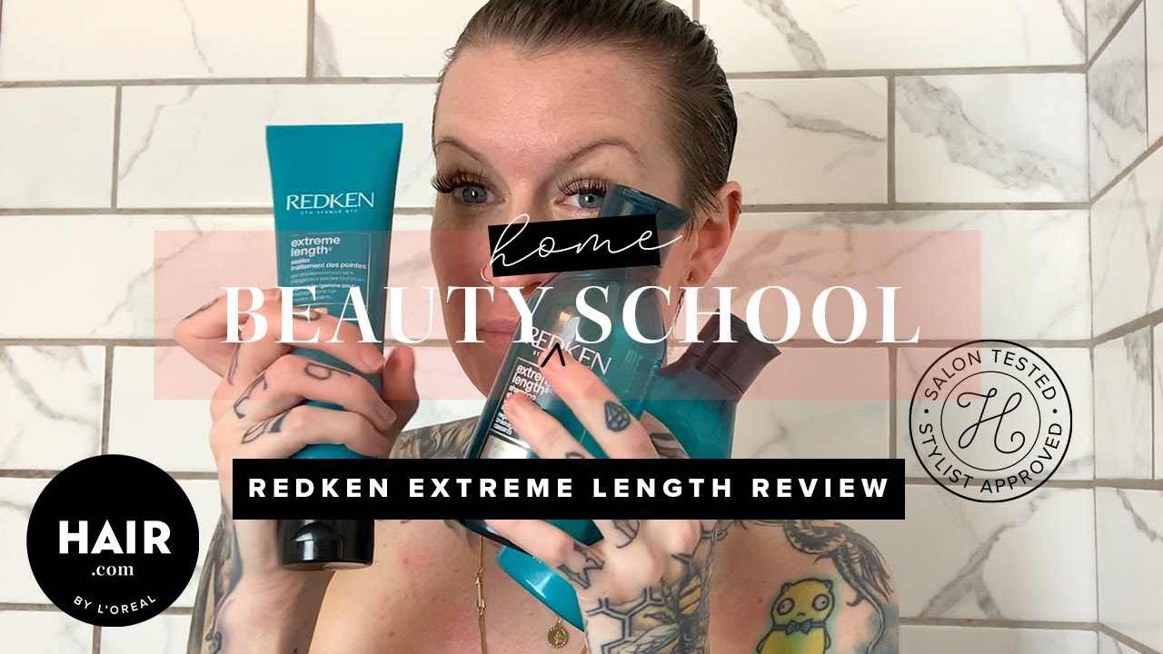 Redken Extreme Length Review | Beauty Home School | Hair.com By L'Oreal