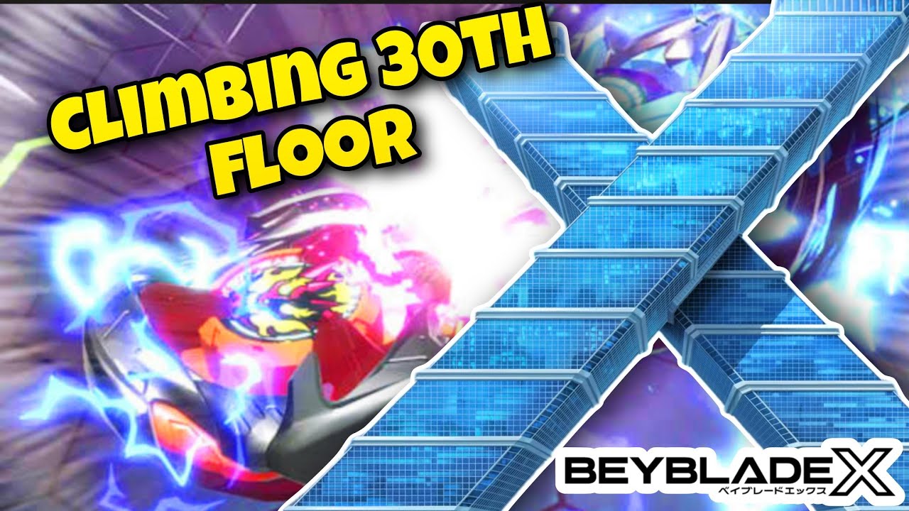 climbing X TOWER 30th floor ! Beyblade game - pocket toon