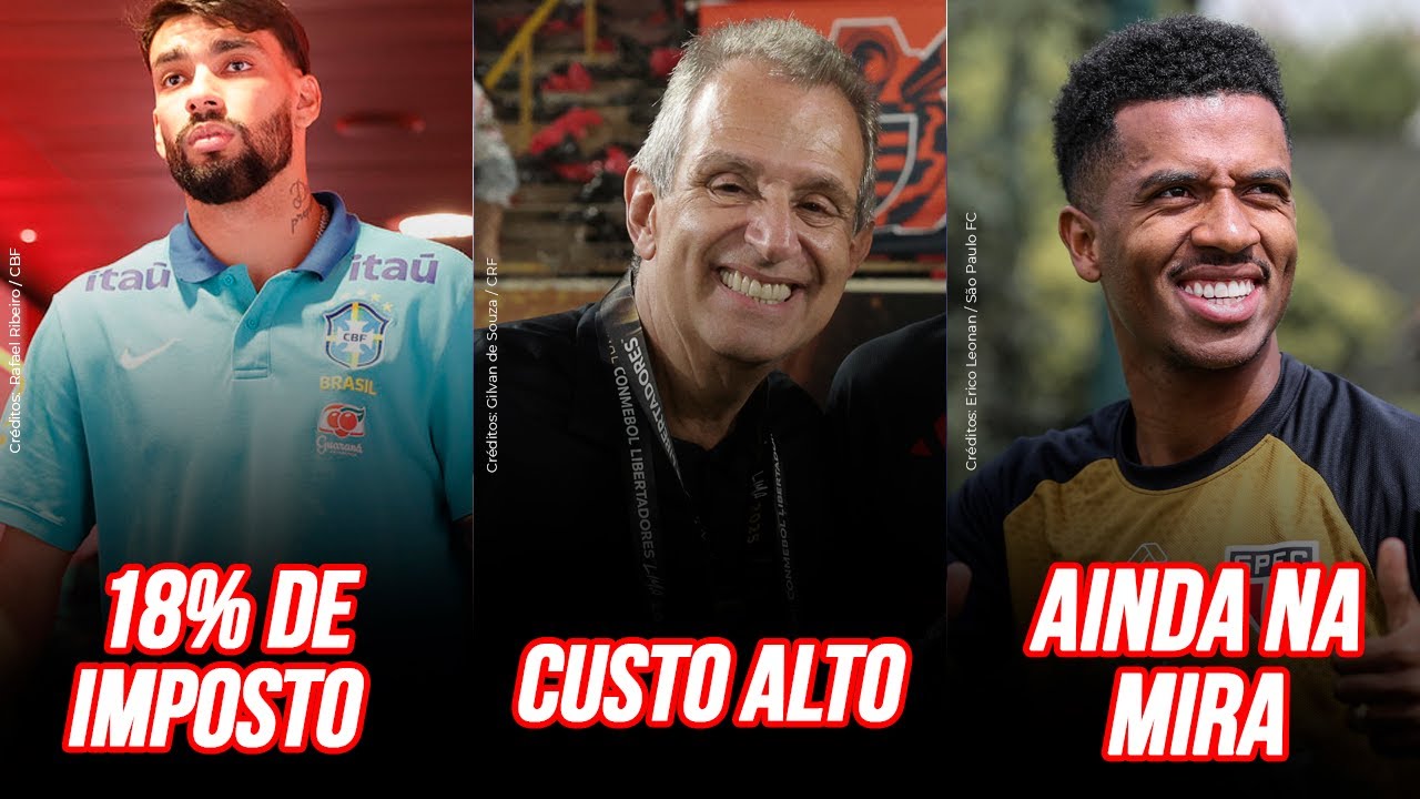 CUSTO DO FLAMENGO POR PAQUETÁ SERÁ NO MÍNIMO DE R$ 320 MILHÕES I FLA NÃO DESISITU DE MARCOS ANTÔNIO