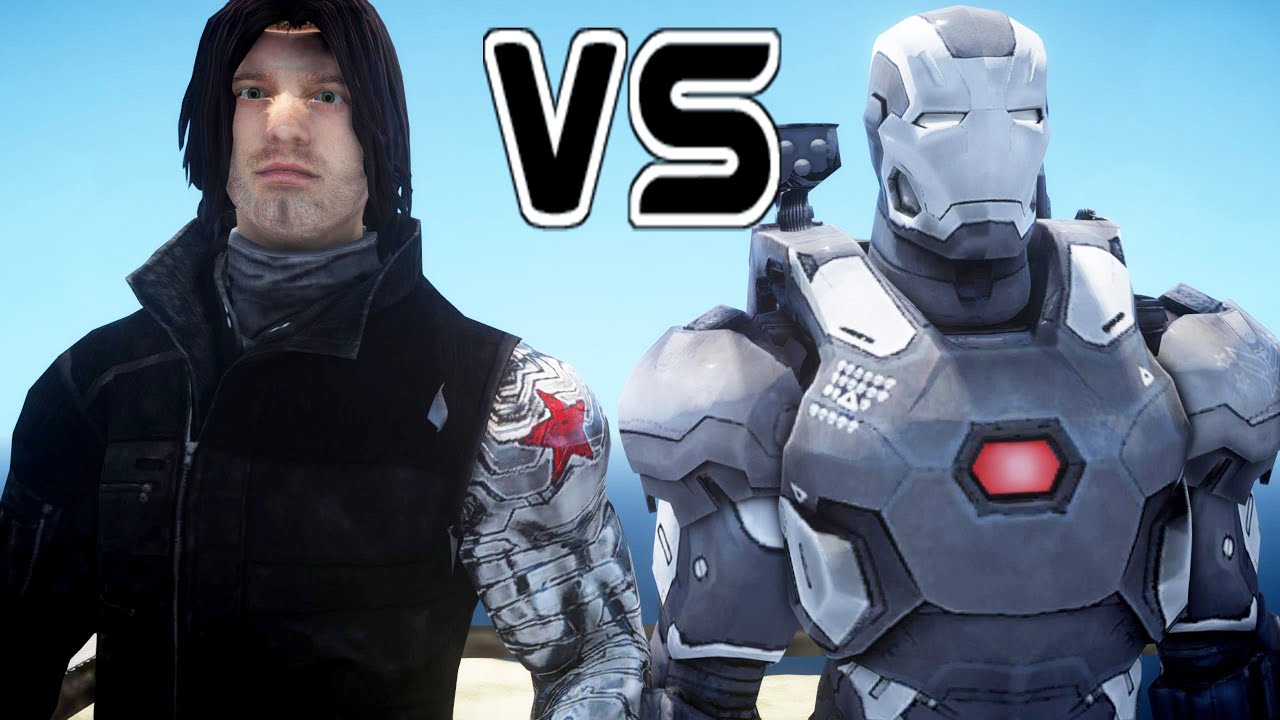 WINTER SOLDIER VS WAR MACHINE - EPIC BATTLE
