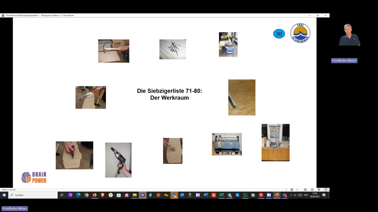 13. Lektion Brainpower Basistraining