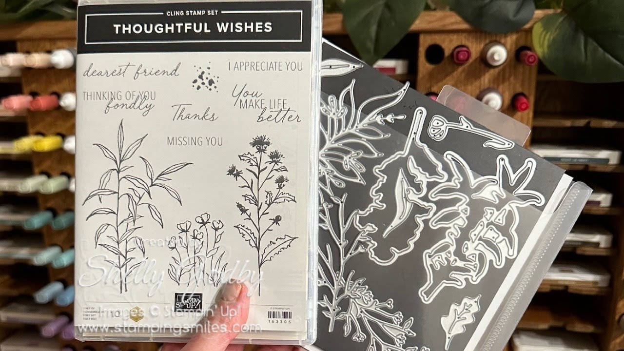 Airy and Elegant Stampin' Up! Thoughtful Wishes Card