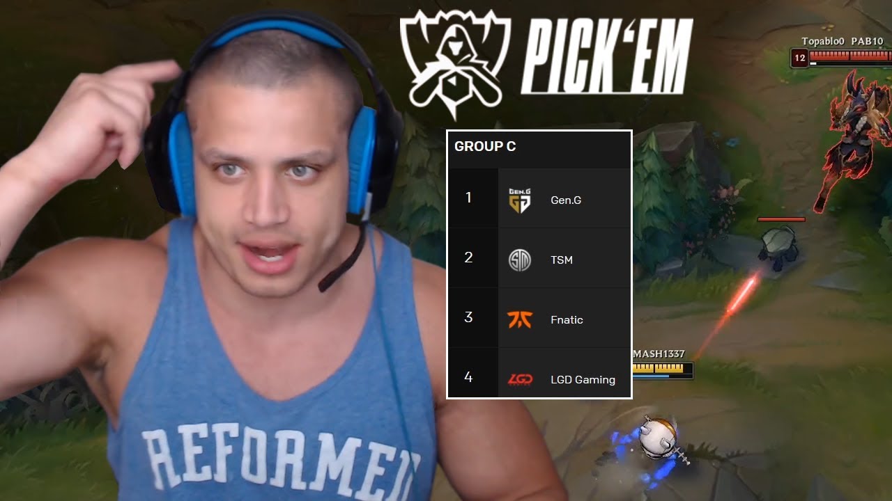 TYLER1: WORLDS PICK'EM DIFF
