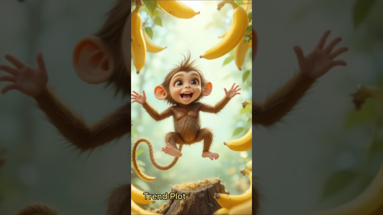 Monkeys Meet the Dolphin Family 🐒🐬 | Funny Farm River Story