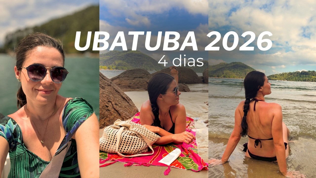 UBATUBA 2026: 4 Dias nas MELHORES PRAIAS do Litoral Norte