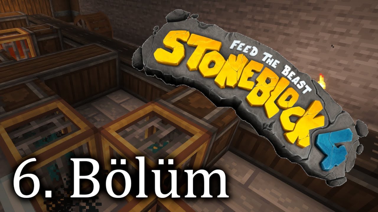 Çilingir Loot Sistemi ve Create ile Blasting / Haunting | FTB: StoneBlock 4 | Bölüm 6