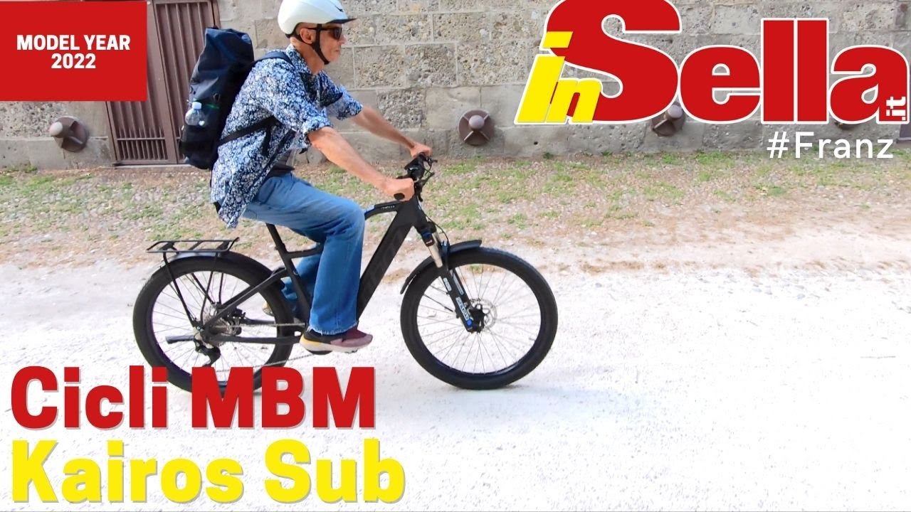 Cicli MBM Kairos Sub: la trekking bike per la città