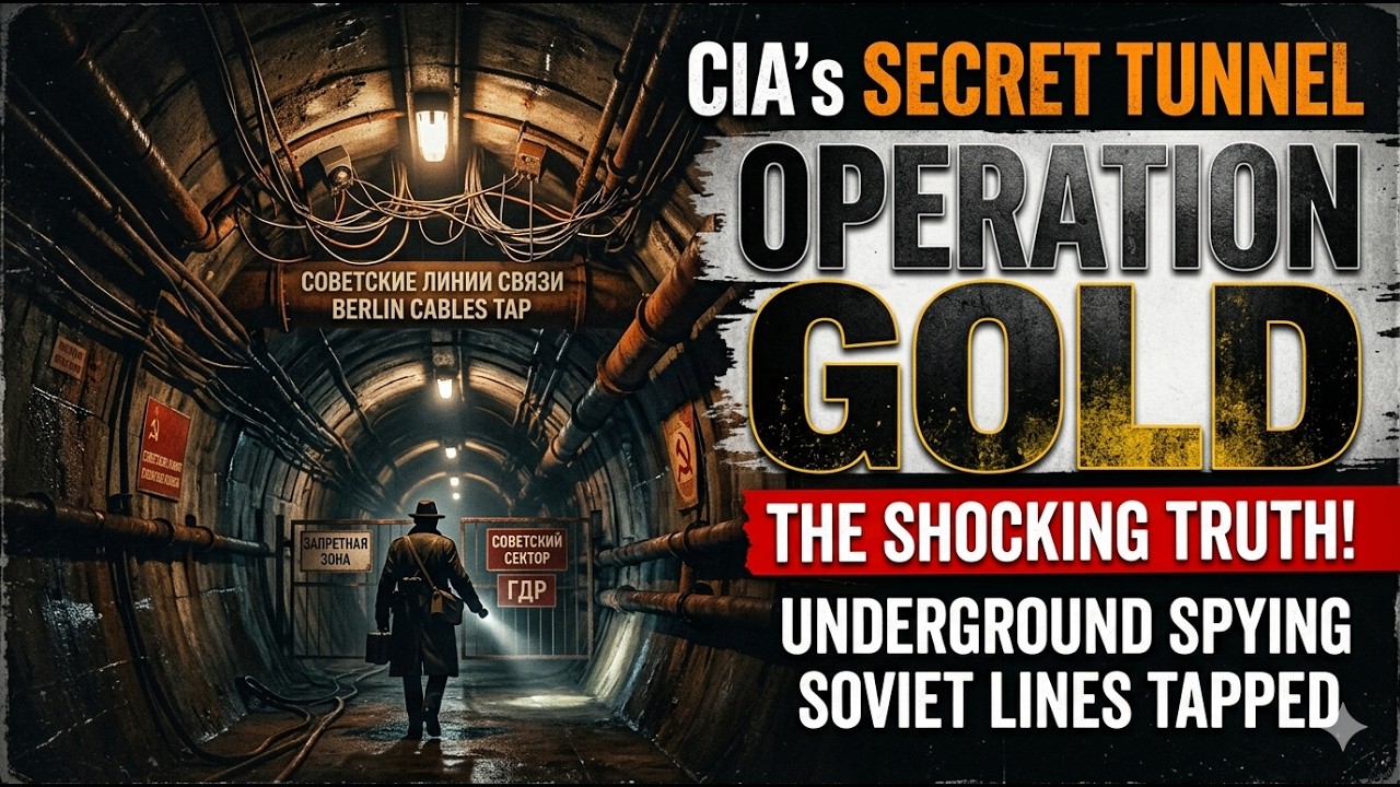 CIA&rsquo;s Operation GOLD Underground Spy Tunnel &mdash; The Shocking Truth