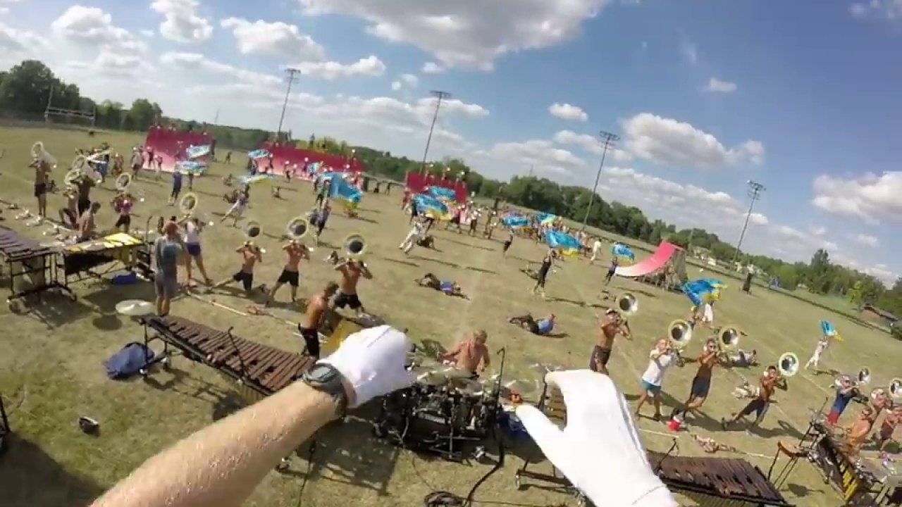 Bluecoats 2016 Drum Major Head Cam (Samuel Crawford)