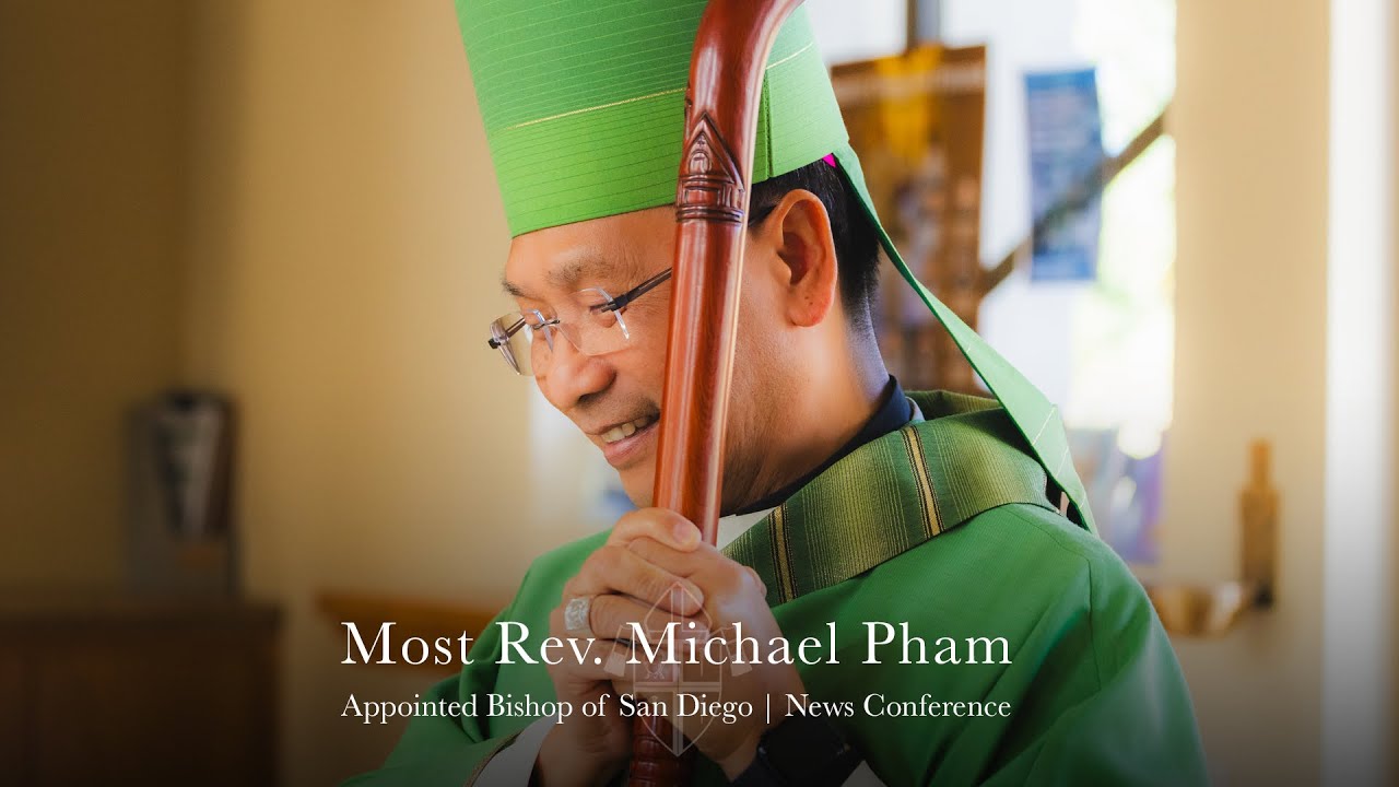 Most Rev. Michael Pham - Appointed Bishop of San Diego News Conference