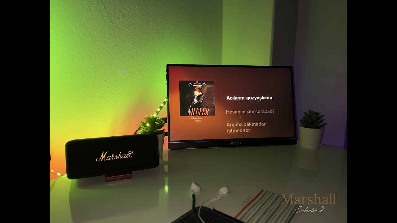 Marshall Emberton 2￼ Ses Testi Nilüfer HQ