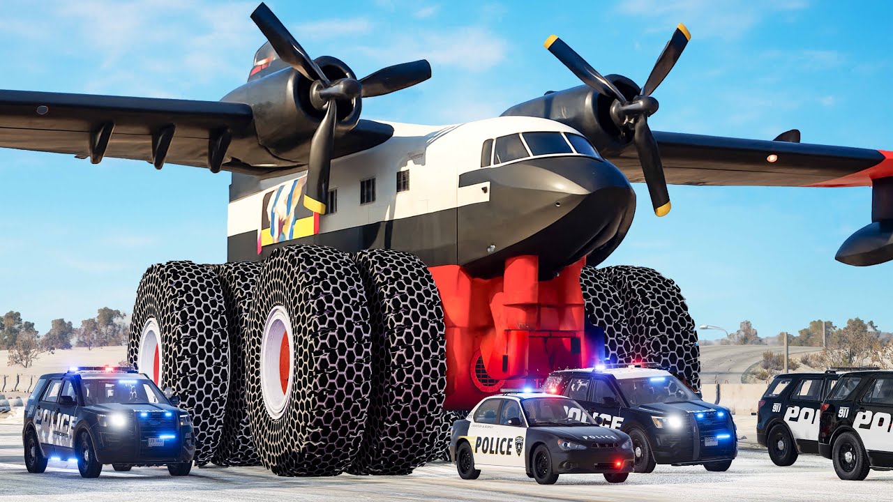 Giants Machines Crushes Cars #34 - Beamng drive