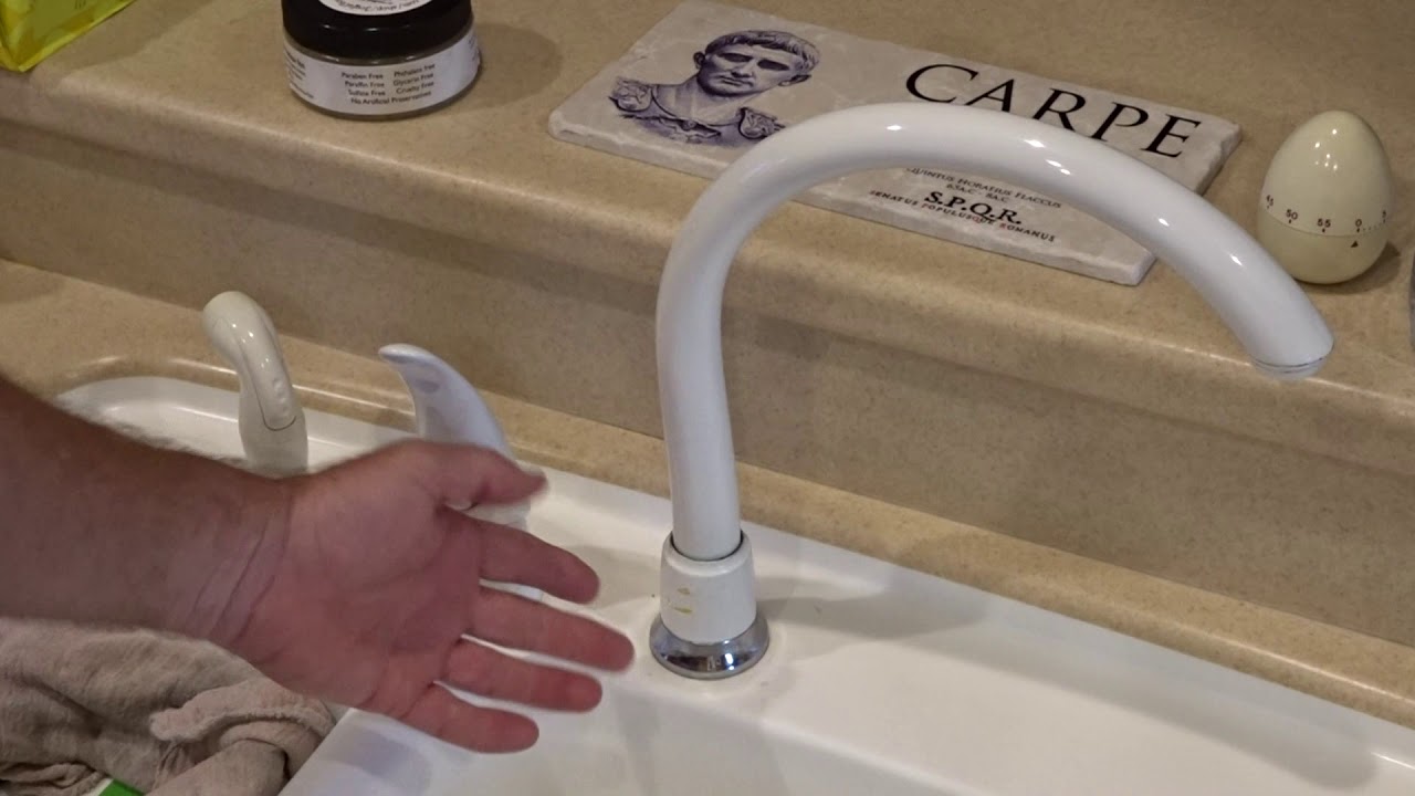 How To Fix a Leaky Moen Kitchen Faucet Spout 7700 series