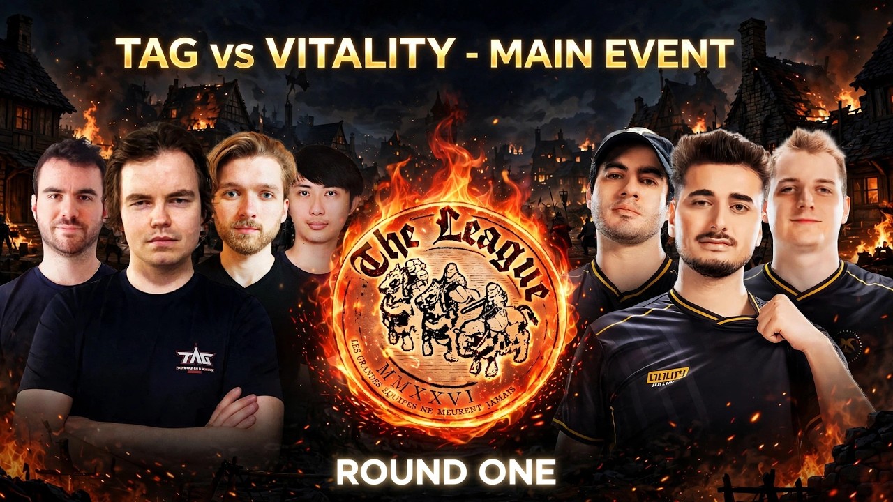 Team Vitality vs TAG - CLASH OF STARS | The League Main Event Round 1
