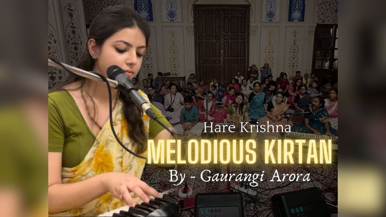 Iskcon Youth Kirtan| Kirtan Mela | Gaurangi Arora | Soulful Kirtan