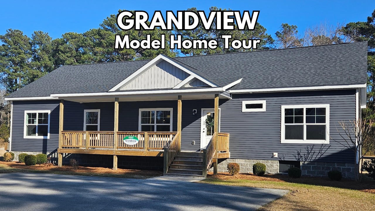 Grandview Modular Home Tour | 3 Bed 2 Bath Ranch Home in North Carolina