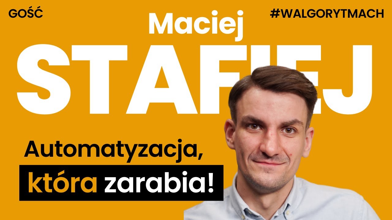 Automatyzacja marketingu: Jak zamienić newsletter w maszynę sprzedaży? | Maciej Stafiej
