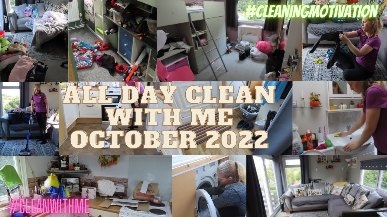 Fall All Day Clean With Me 🍁🧺🧹🎃 #Fall #Cleaning #CleaningMotivation #TheJollyRogers