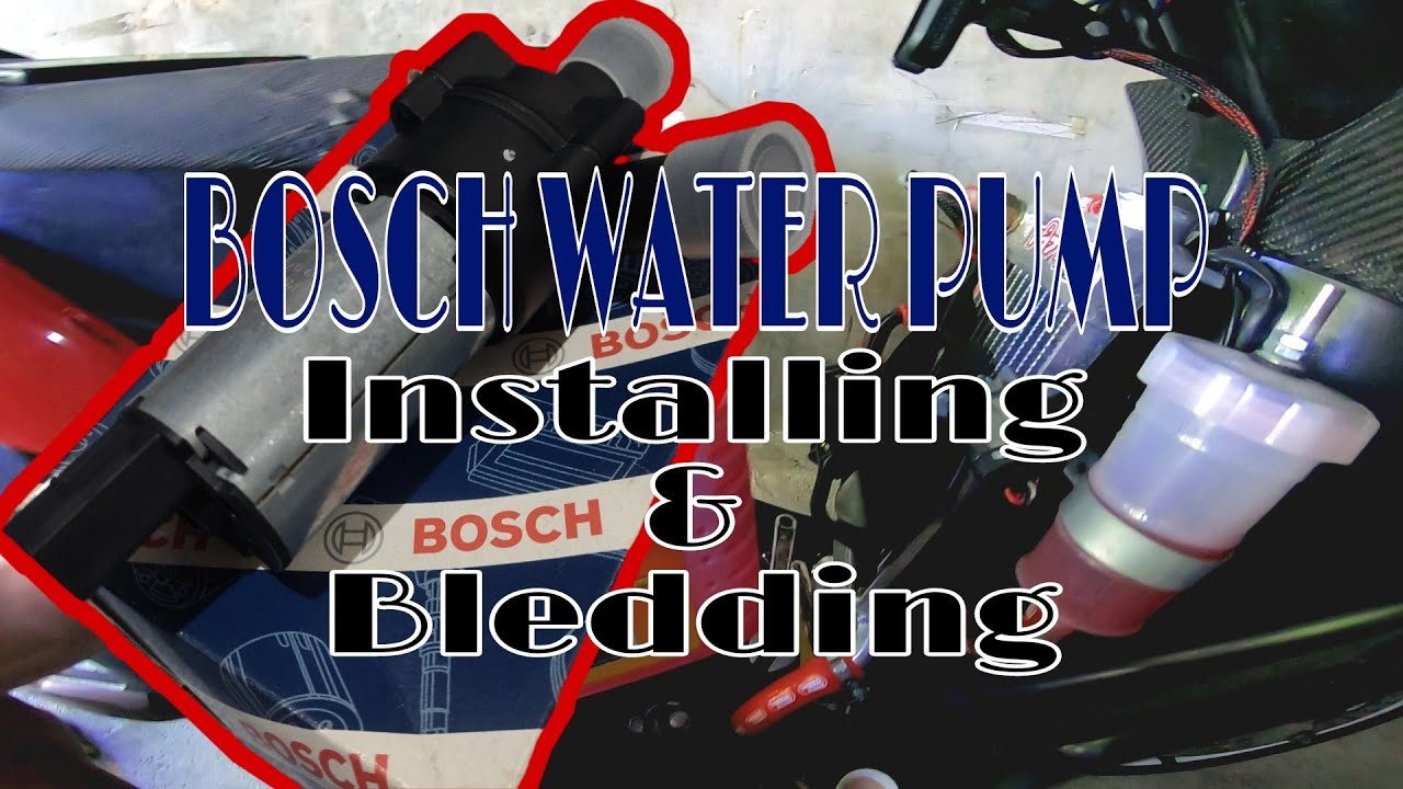 Install ako ng bago g bosch water pump