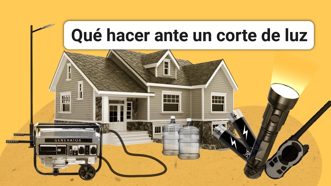 &iquest;C&oacute;mo prepararte para un corte de luz y qu&eacute; hacer cuando ocurre?