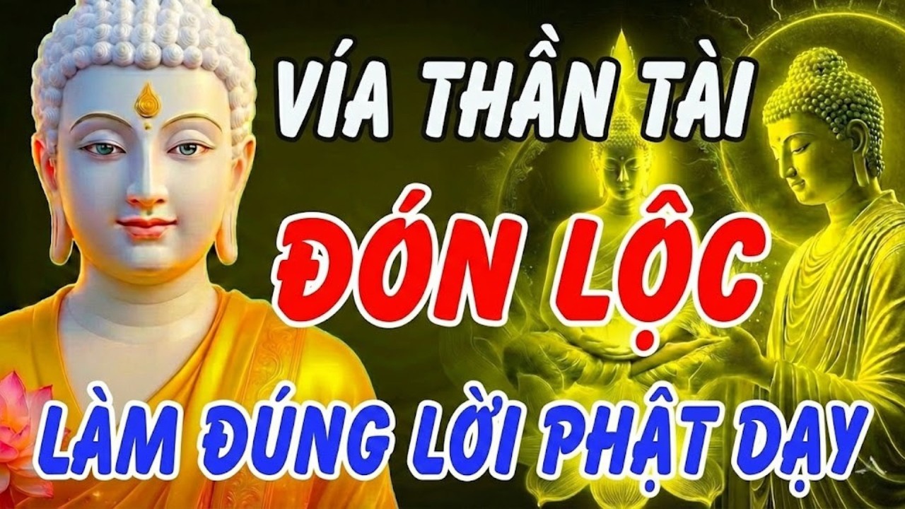 MÙNG 10 THÁNG GIÊNG: Vía Thần Tài làm đúng lời Phật dạy, tiền tài tự tới, may mắn cả năm .