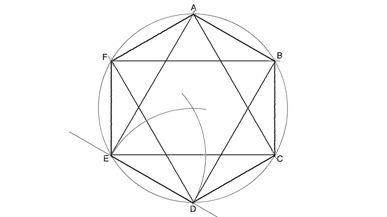 How to draw a Star of David given distance between vertices (six pointed star)