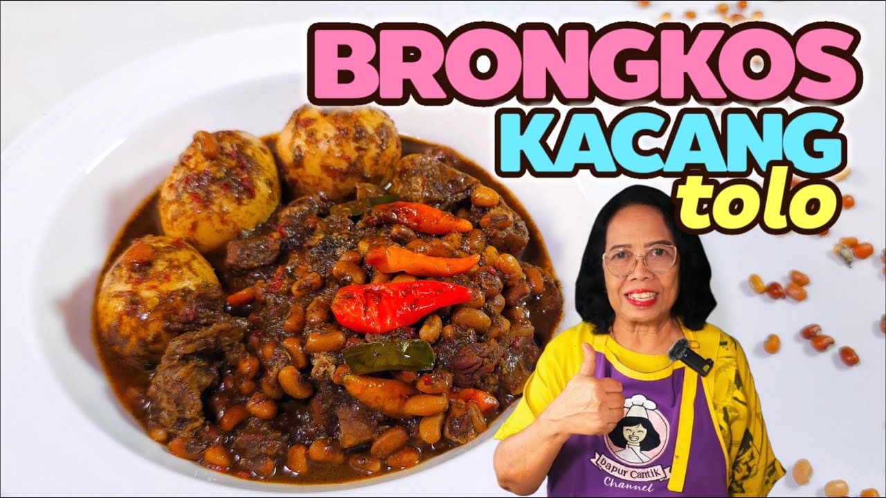 BIASANYA BUAT ISIAN GUDEG -- MASAKAN KHAS JOGJA // RESEP BRONGKOS KACANG TOLO MANIS GURIH SEDEP