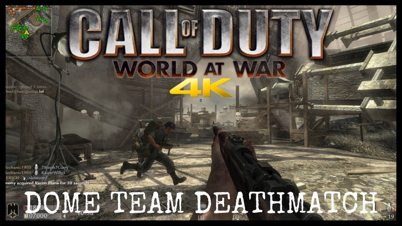 Call of Duty World at War 2019 Multiplayer 4K