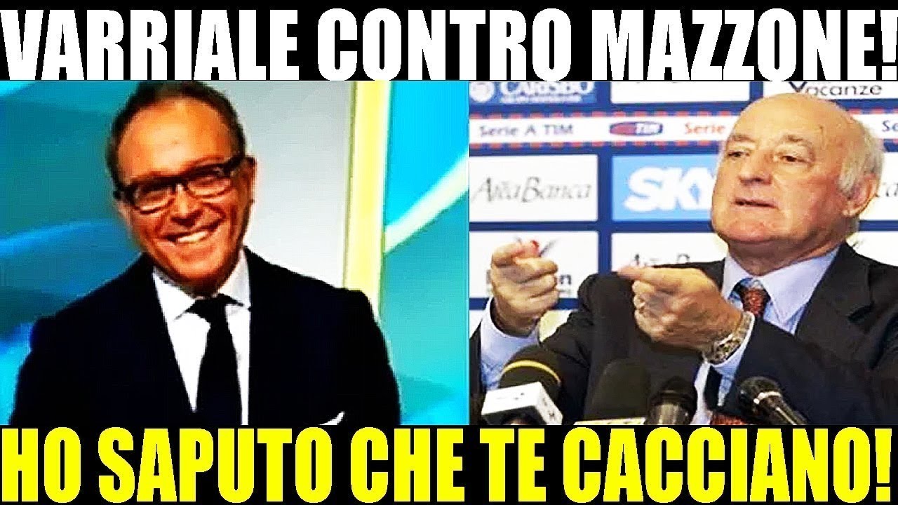 Liti nel Calcio in diretta TV (Mazzone,Galliani,Alciato,Panucci, Balotelli ecc..)