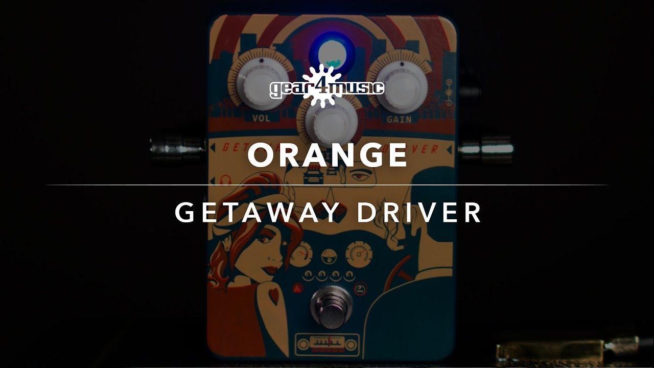 Orange Getaway Driver Pedal | Gear4music Demo